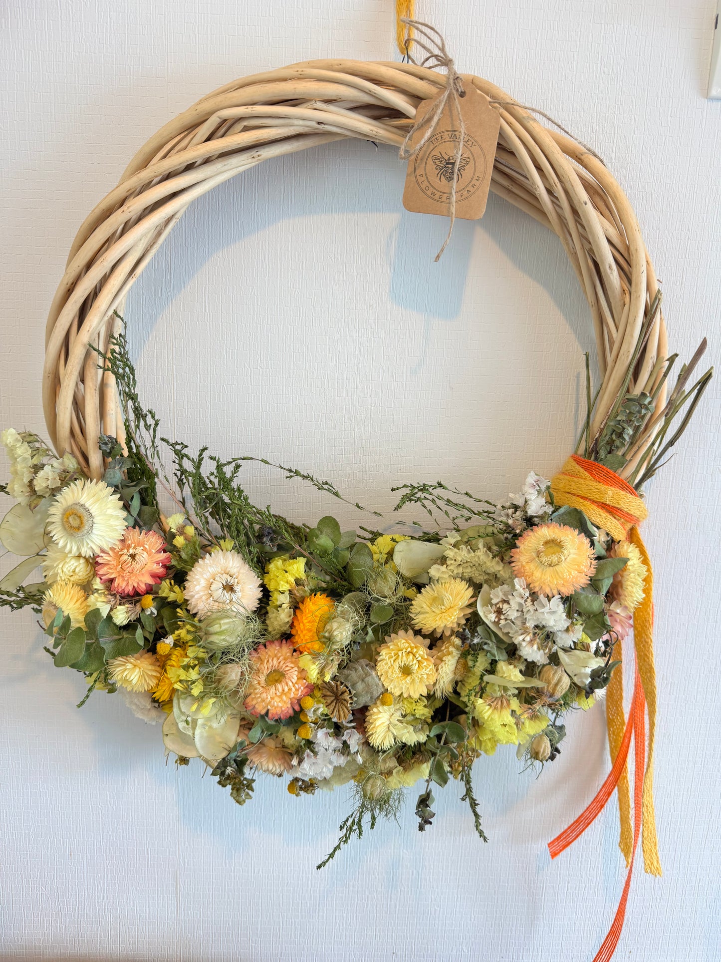 Golden Hour Wreath Making - 30cm wreath base