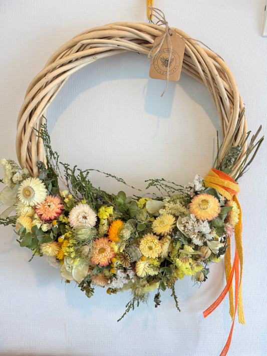 Golden Hour Wreath Making - 30cm wreath base